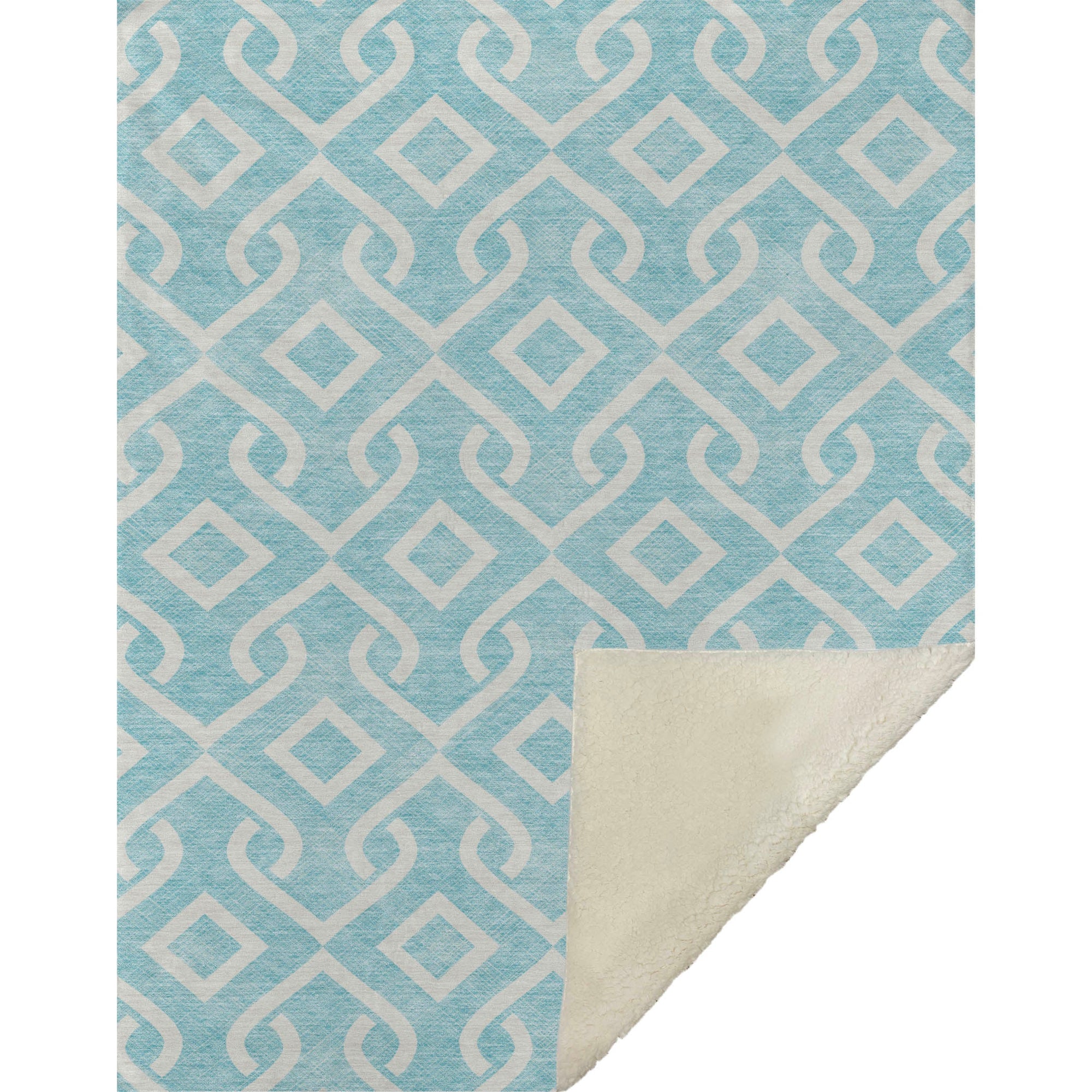 Addison Rugs Offset Stripes 50" x 70" Throw Blanket