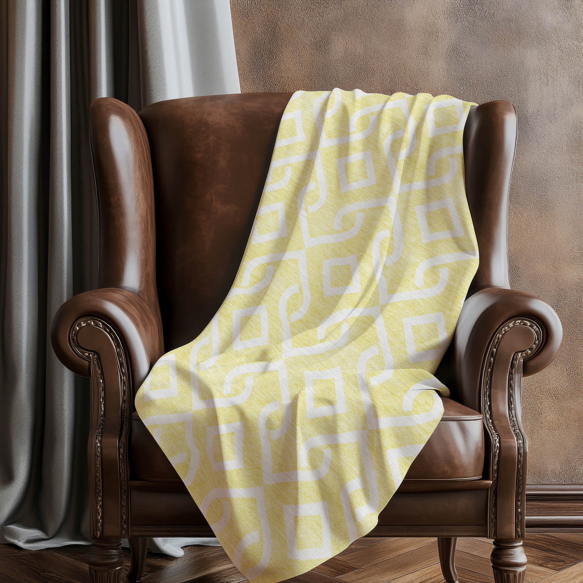Addison Rugs Offset Stripes 50" x 70" Throw Blanket