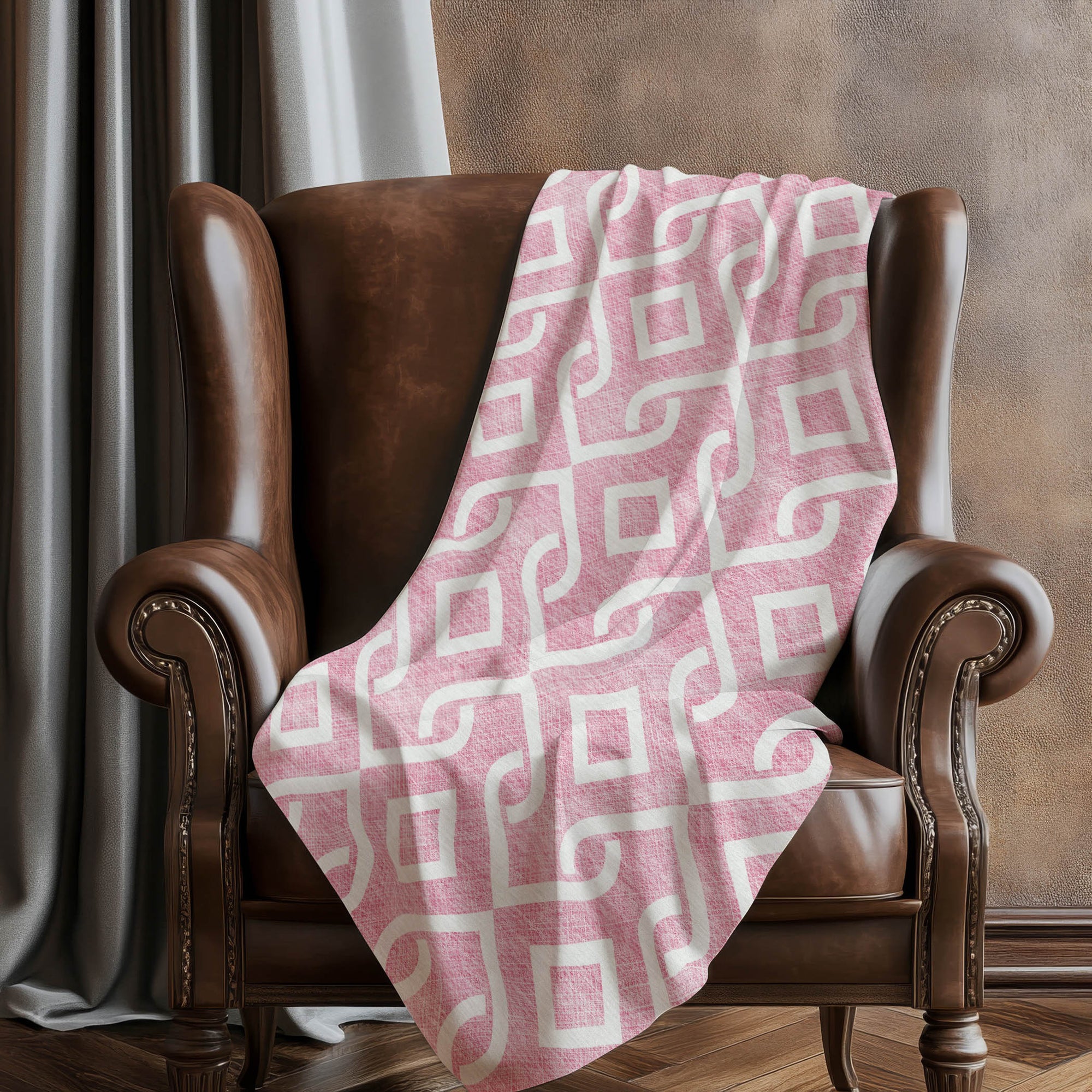 Addison Rugs Offset Stripes 50" x 70" Throw Blanket