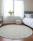 Addison Rugs Offset Stripes Beige Washable Indoor-Outdoor Rug