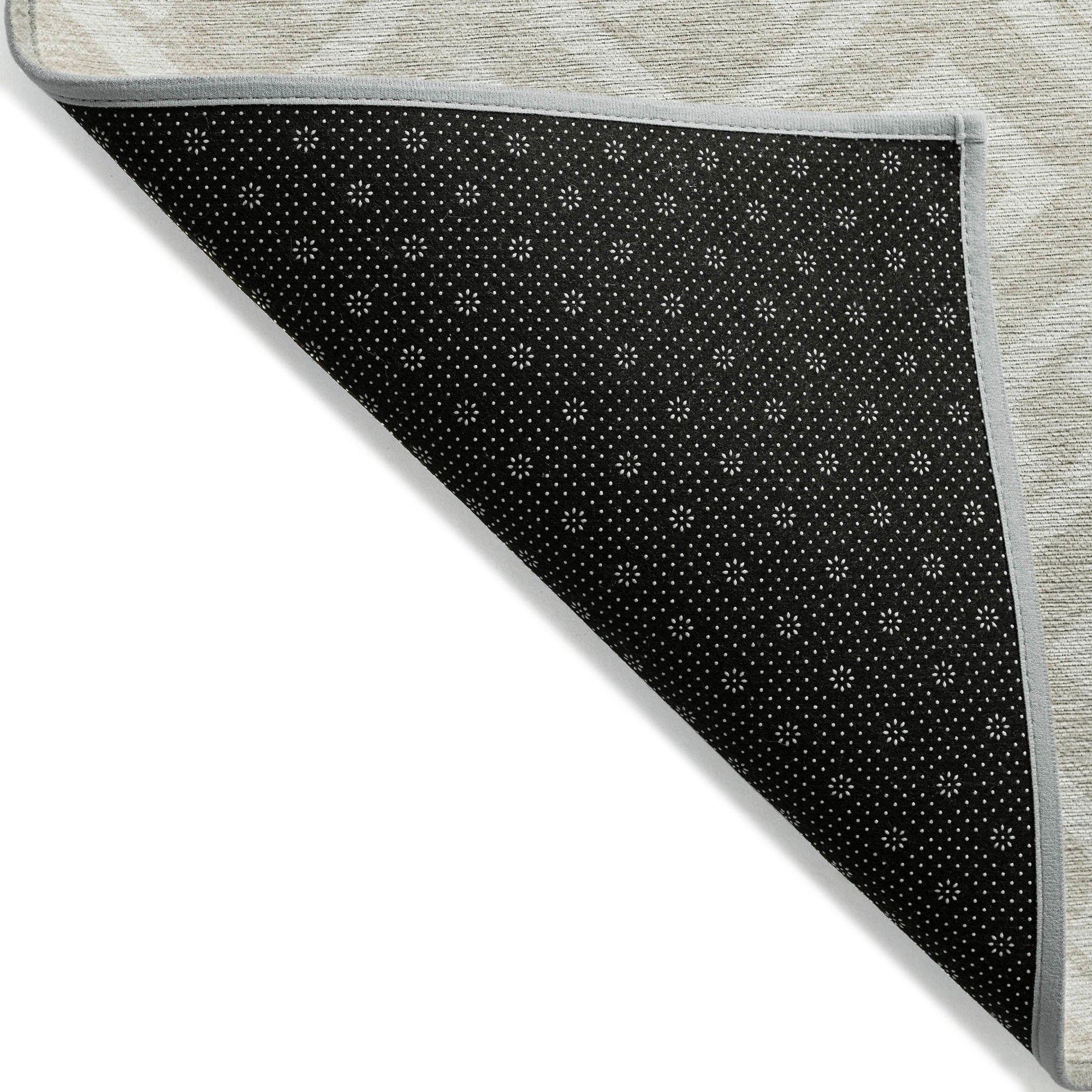 Addison Rugs Offset Stripes Beige Washable Indoor-Outdoor Rug