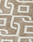 Addison Rugs Offset Stripes Brown Washable Indoor-Outdoor Rug