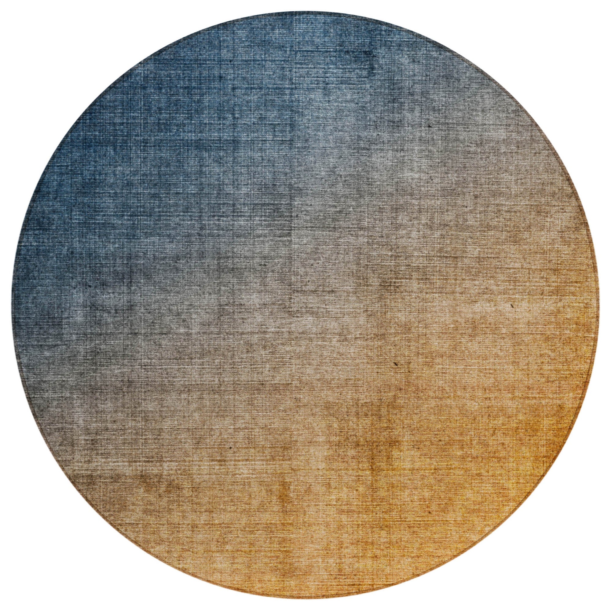 Addison Rugs Ombre Blue Washable Indoor-Outdoor Rug