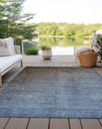 Addison Rugs Ombre Brown Washable Indoor-Outdoor Rug