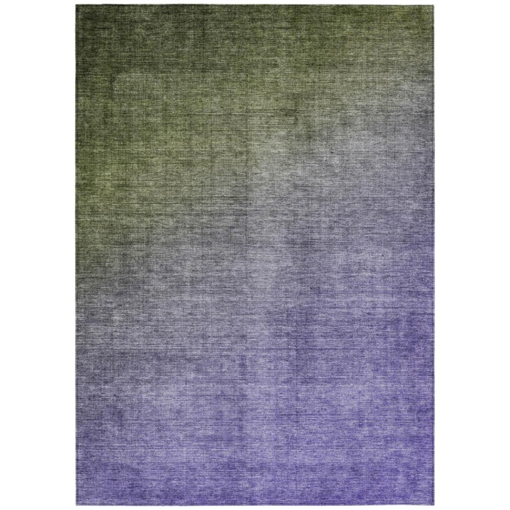 Addison Rugs Ombre Green Washable Indoor-Outdoor Rug