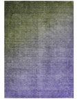 Addison Rugs Ombre Green Washable Indoor-Outdoor Rug