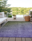 Addison Rugs Ombre Green Washable Indoor-Outdoor Rug