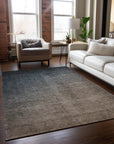 Addison Rugs Ombre Grey Washable Indoor-Outdoor Rug