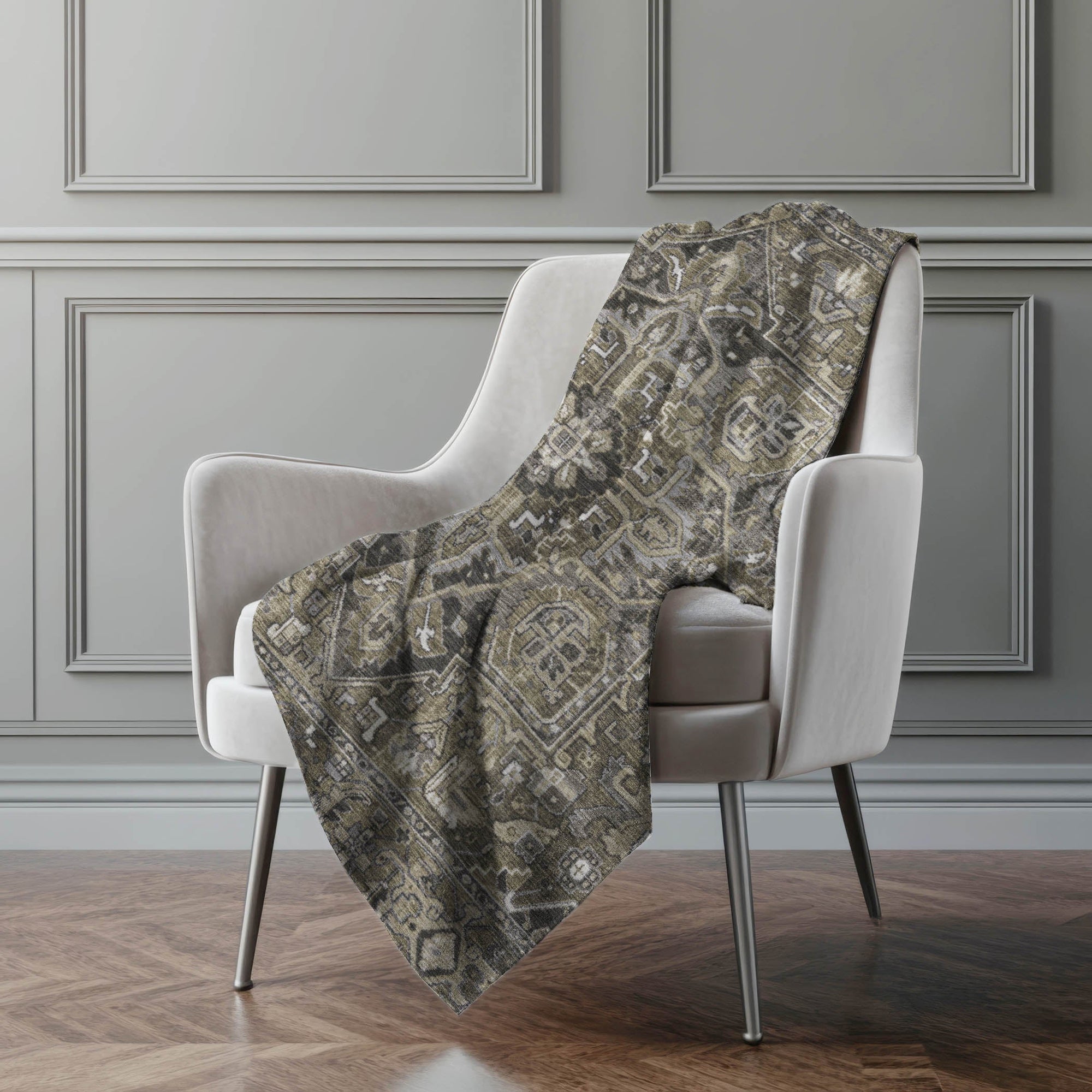 Addison Rugs Oriental 50" x 70" Throw Blanket