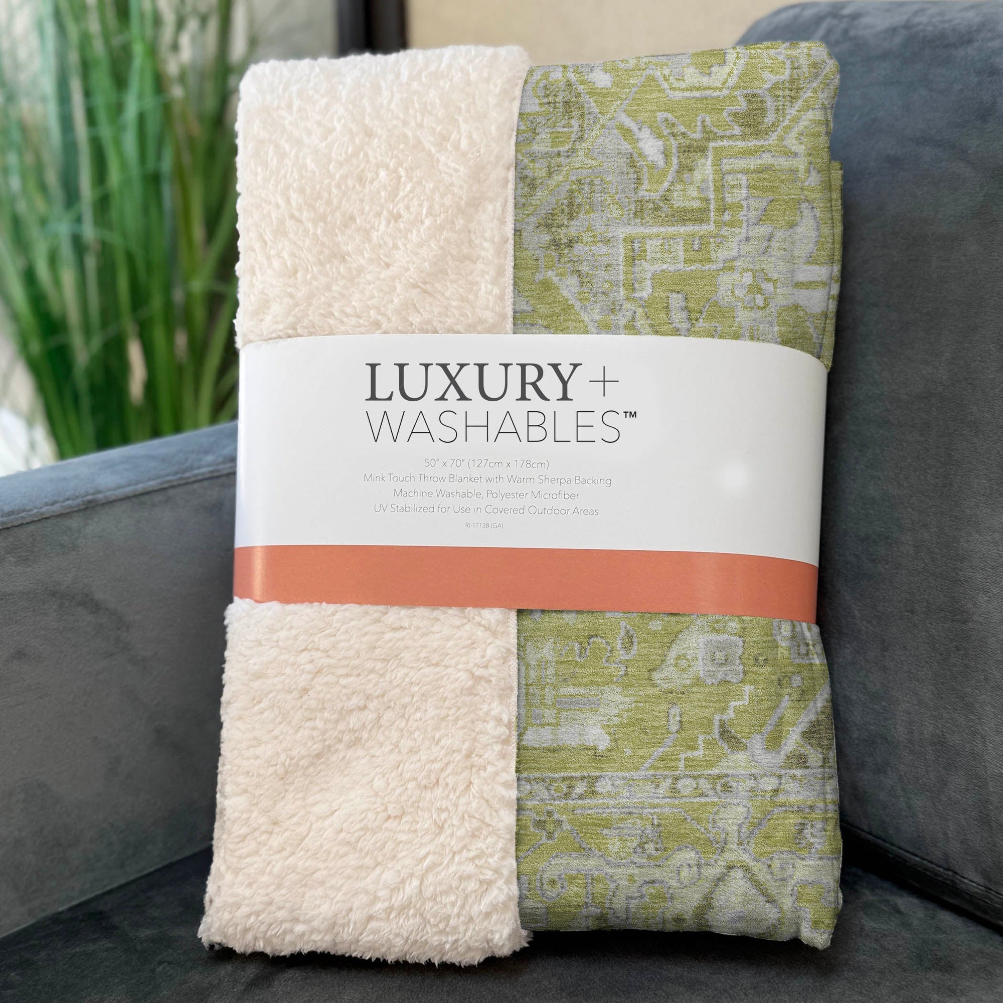 Addison Rugs Oriental 50" x 70" Throw Blanket