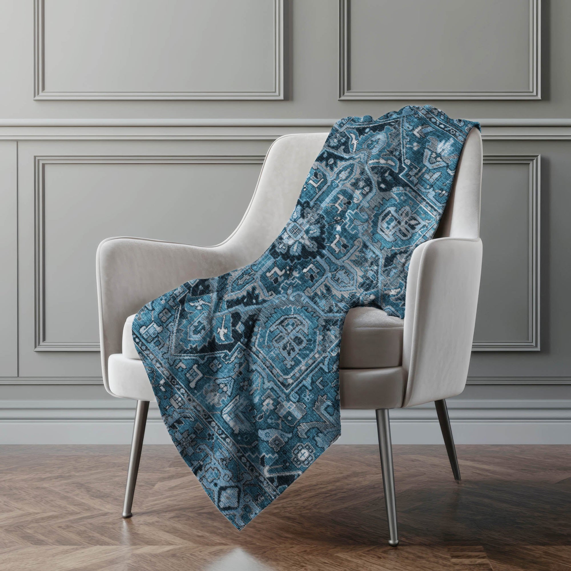Addison Rugs Oriental 50" x 70" Throw Blanket