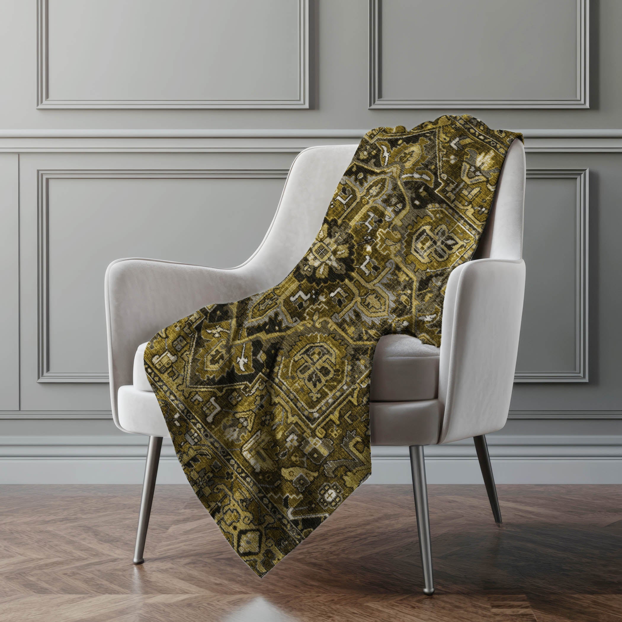 Oriental 50&quot; x 70&quot; Throw Blanket
