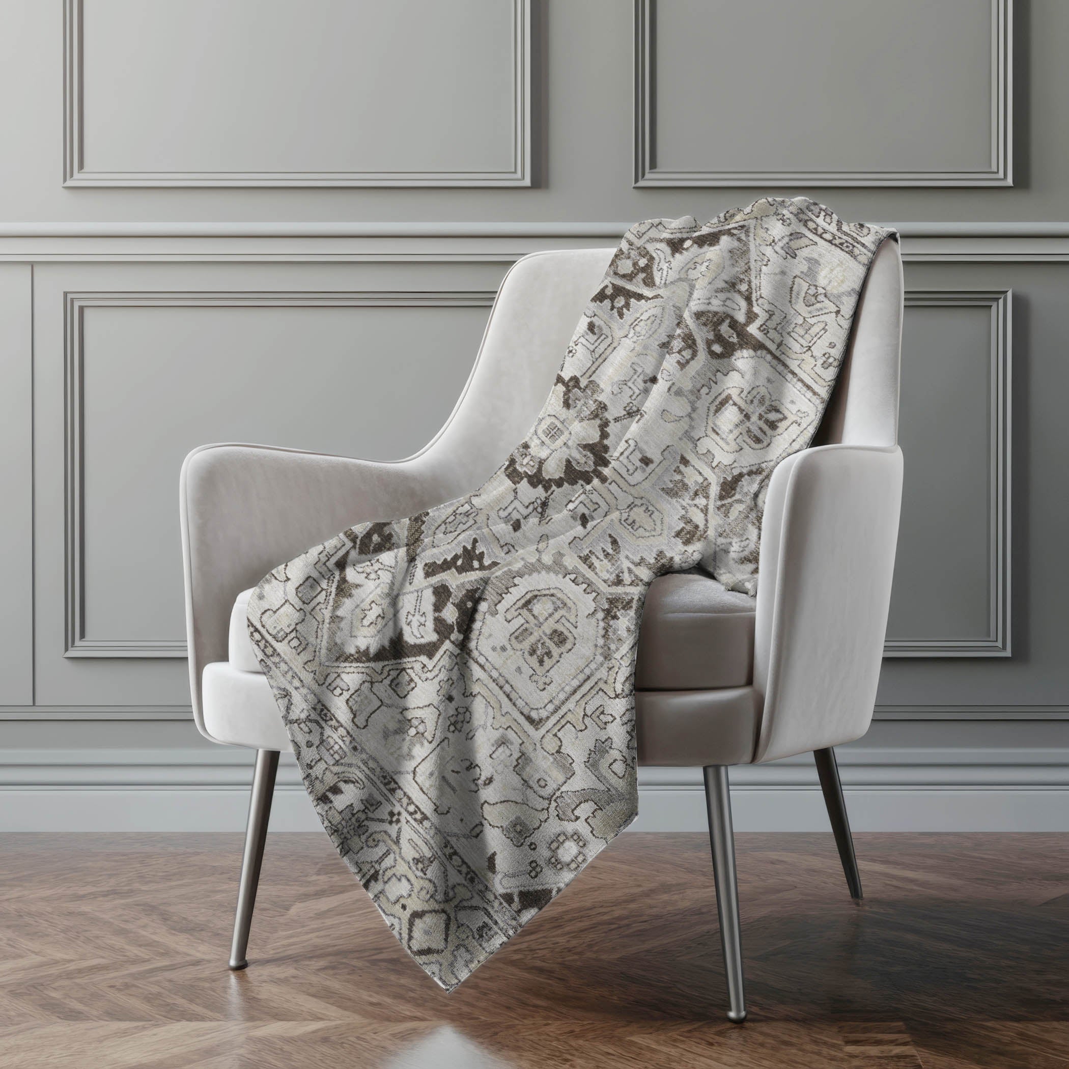 Oriental 50&quot; x 70&quot; Throw Blanket