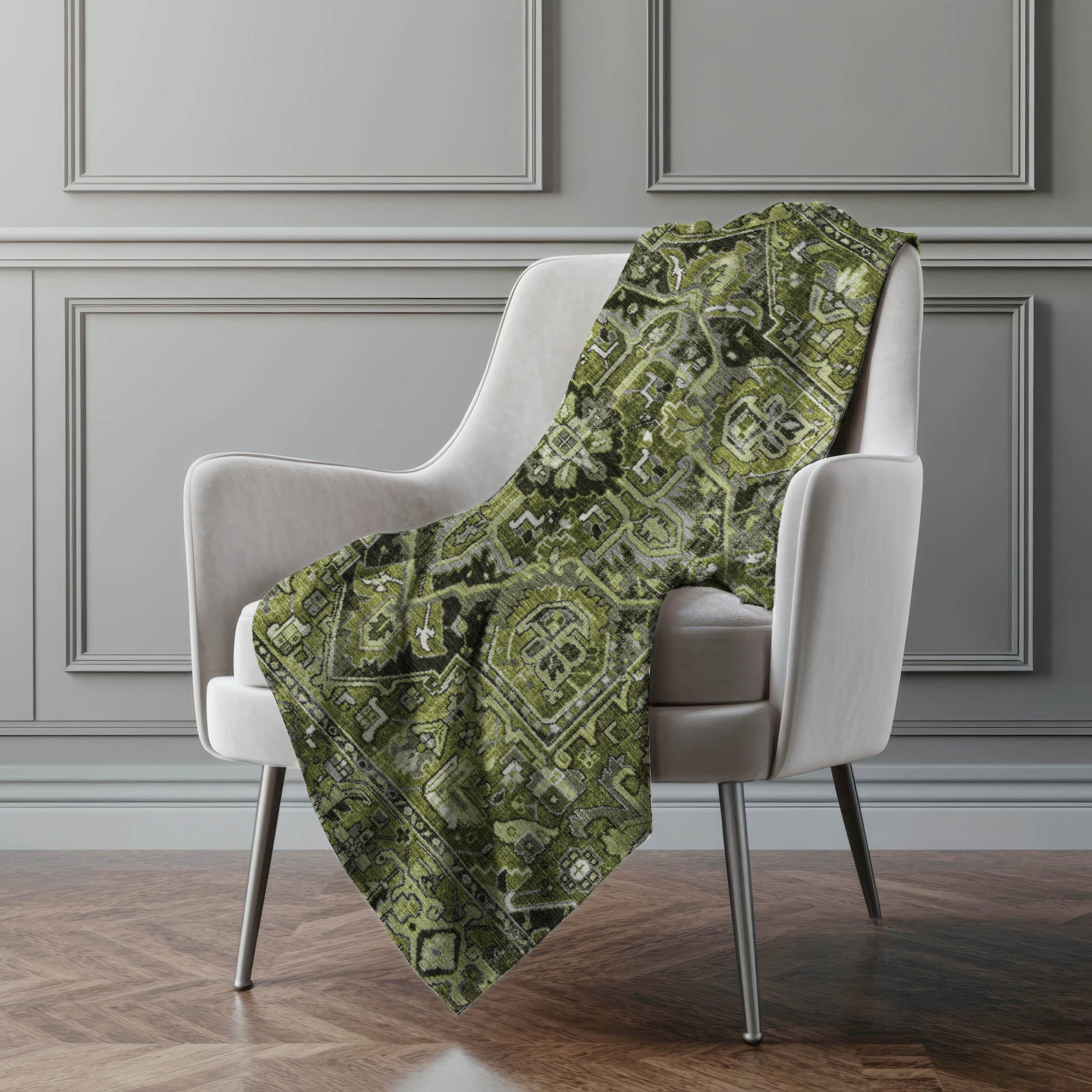 Addison Rugs Oriental 50" x 70" Throw Blanket