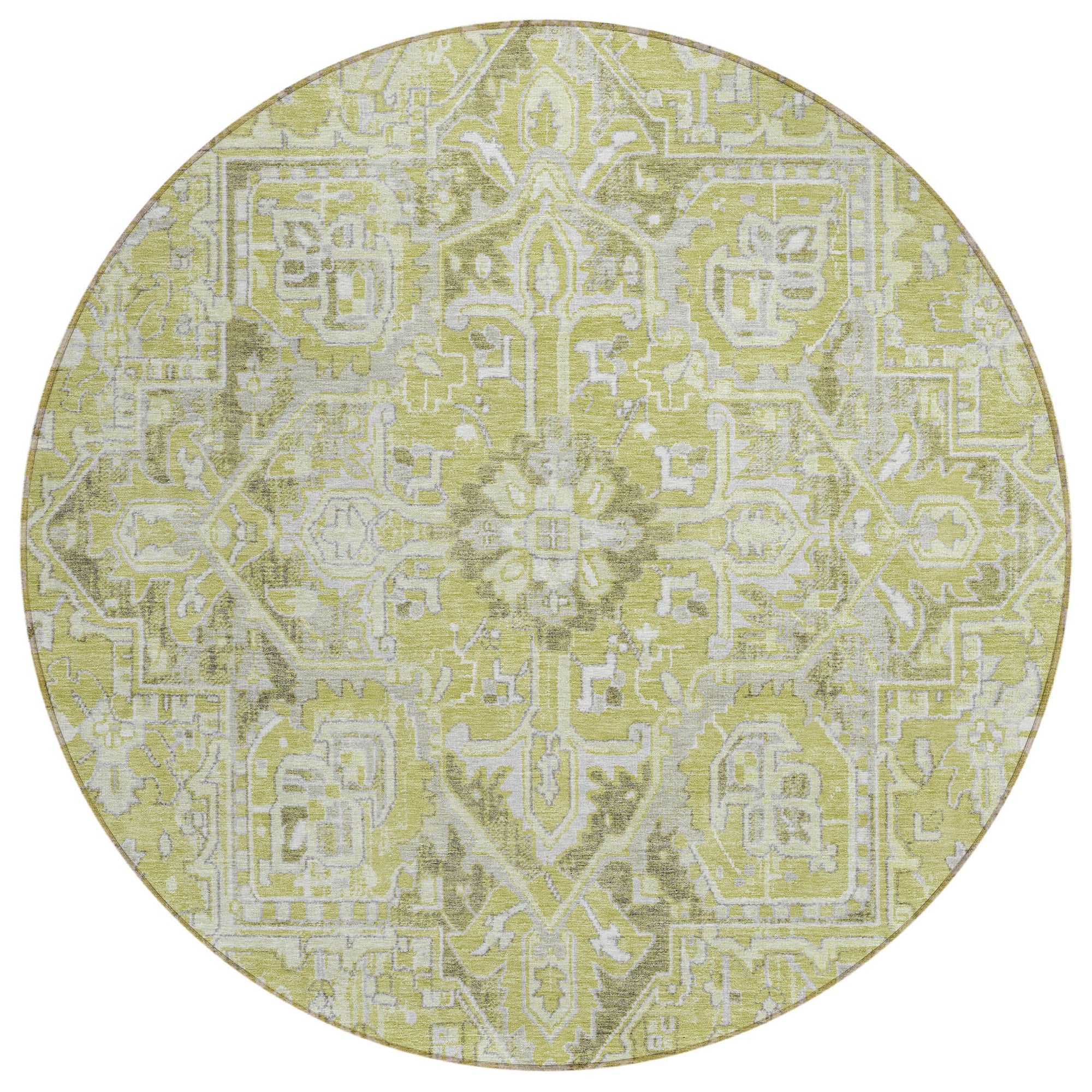 Addison Rugs Oriental Aloe Washable Indoor-Outdoor Rug