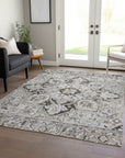 Addison Rugs Oriental Ivory Washable Indoor-Outdoor Rug