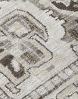 Addison Rugs Oriental Ivory Washable Indoor-Outdoor Rug
