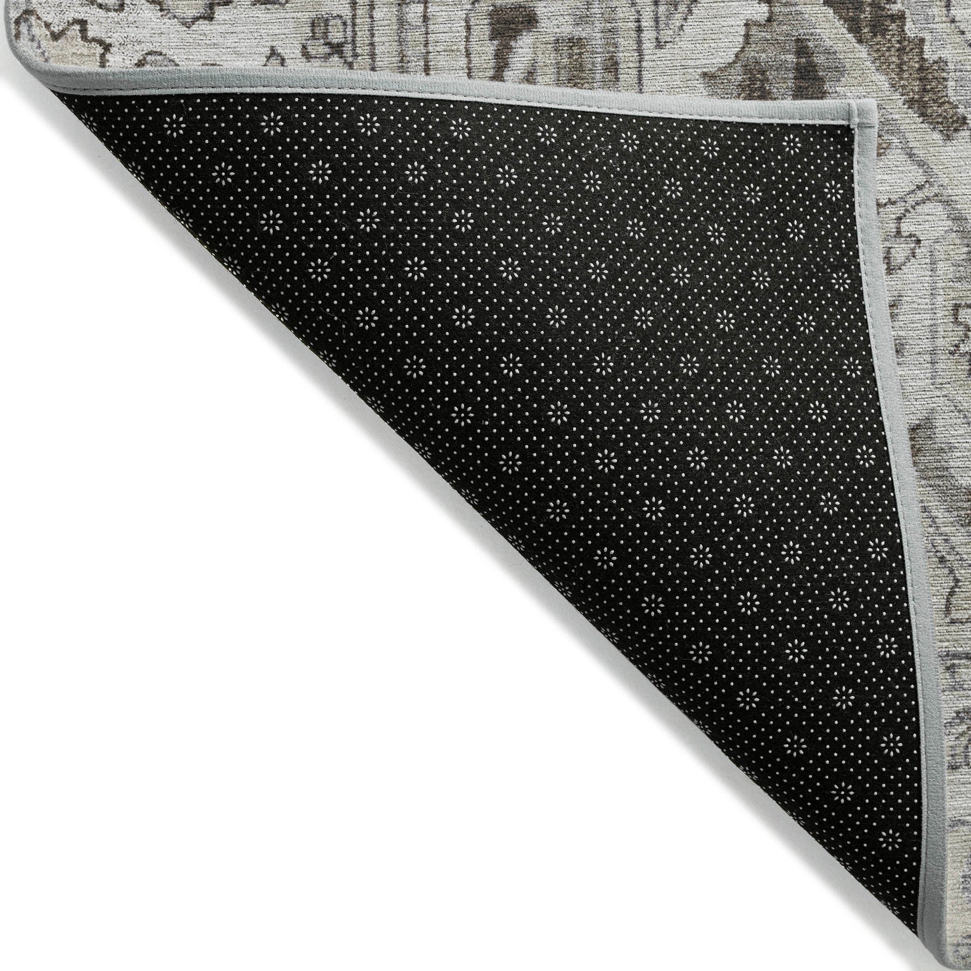 Addison Rugs Oriental Ivory Washable Indoor-Outdoor Rug