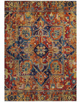 Addison Rugs Oriental Paprika Washable Indoor-Outdoor Rug