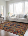 Addison Rugs Oriental Paprika Washable Indoor-Outdoor Rug