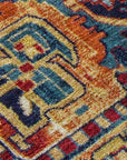 Addison Rugs Oriental Paprika Washable Indoor-Outdoor Rug