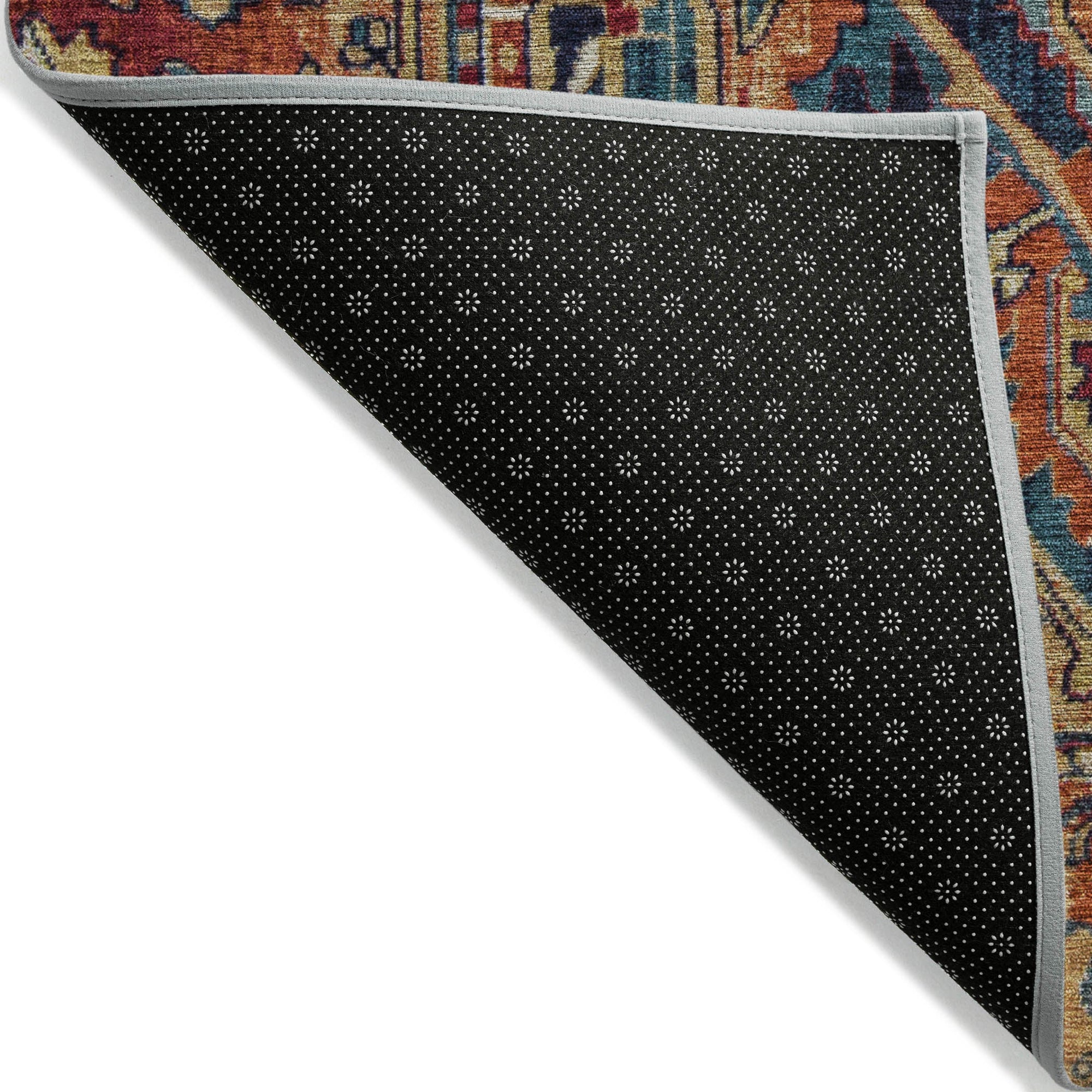 Addison Rugs Oriental Paprika Washable Indoor-Outdoor Rug