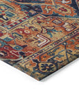 Addison Rugs Oriental Paprika Washable Indoor-Outdoor Rug