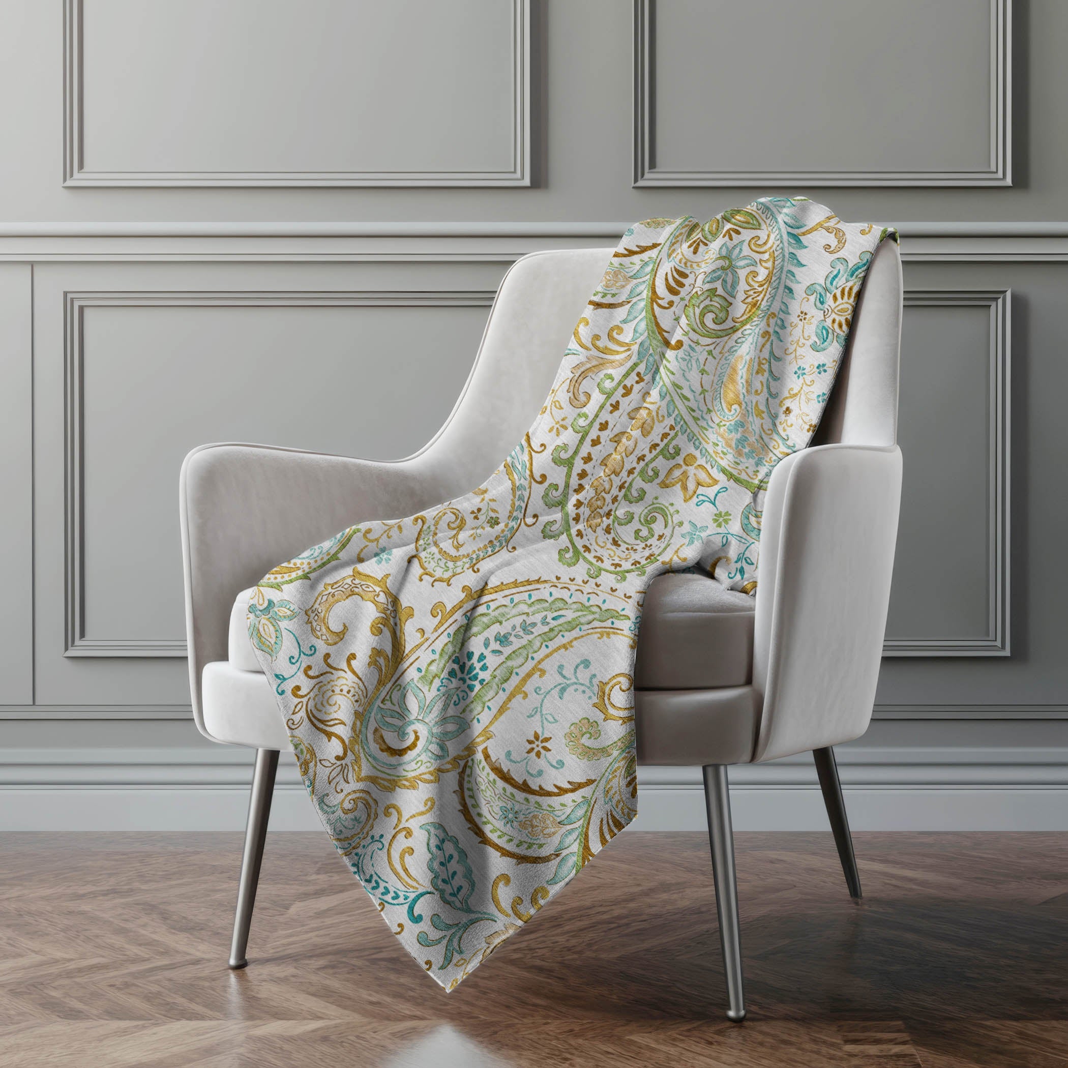 Paisley 50&quot; x 70&quot; Throw Blanket
