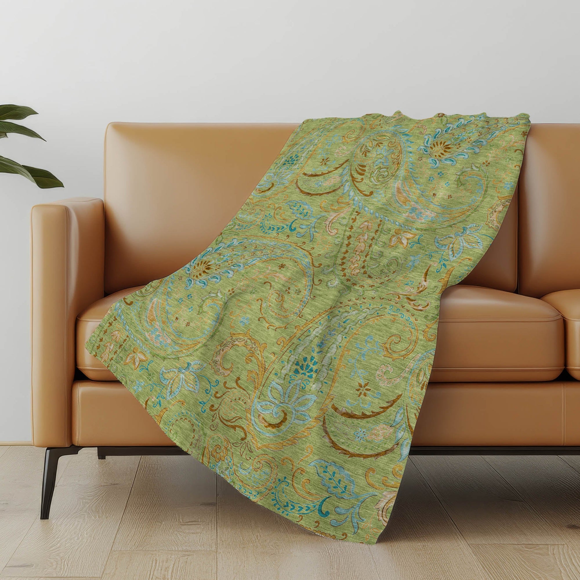 Addison Rugs Paisley 50" x 70" Throw Blanket