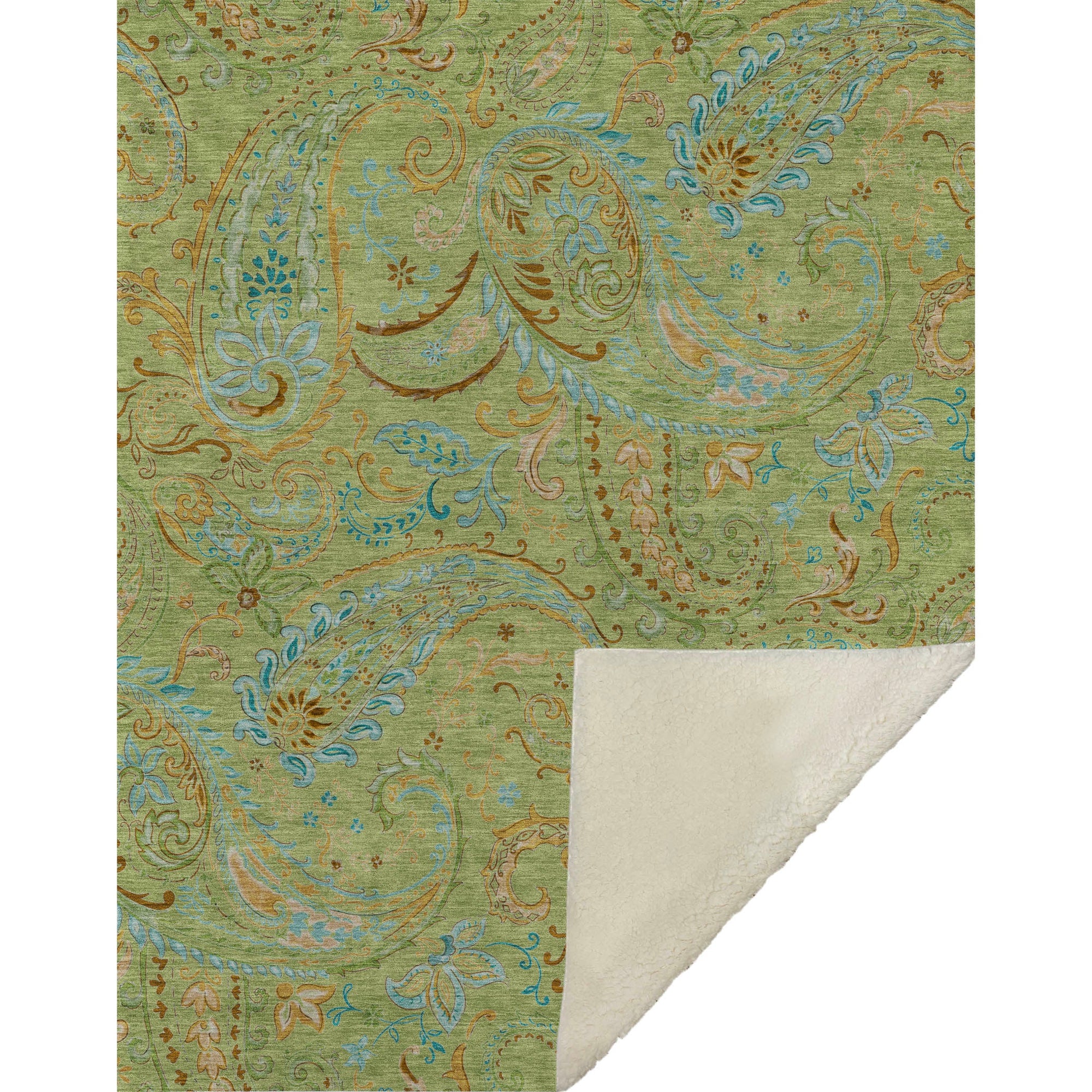 Addison Rugs Paisley 50" x 70" Throw Blanket