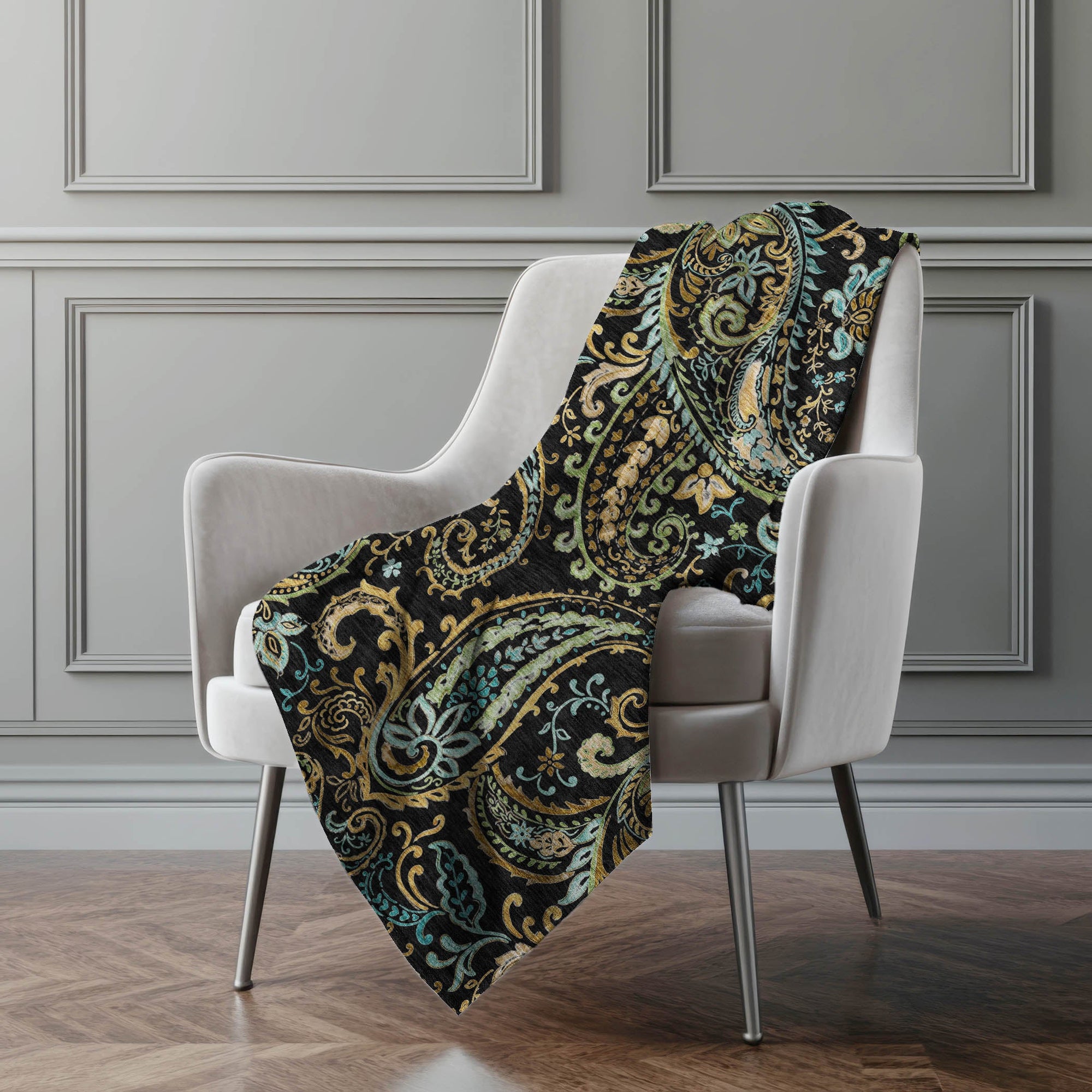 Addison Rugs Paisley 50" x 70" Throw Blanket