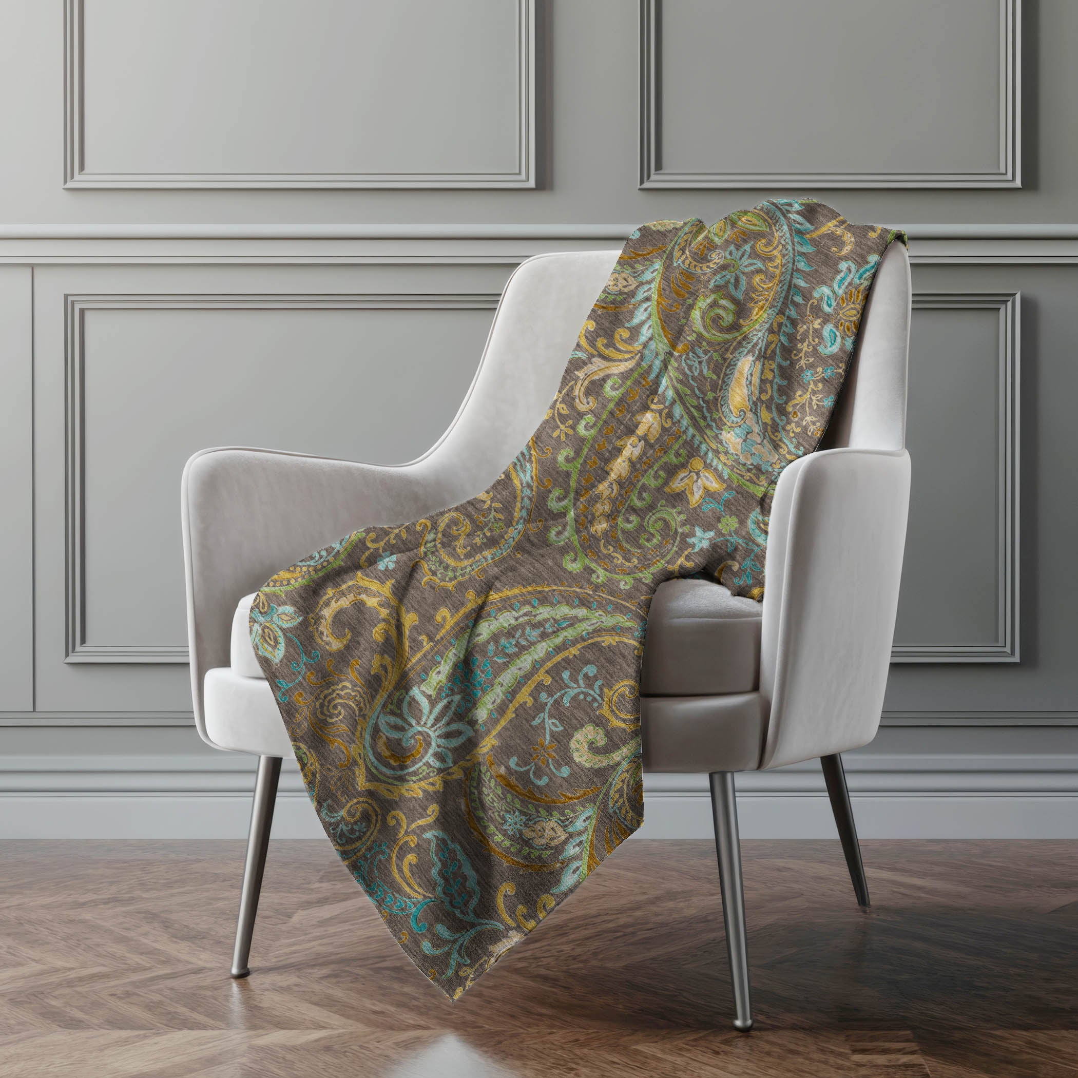 Paisley 50&quot; x 70&quot; Throw Blanket