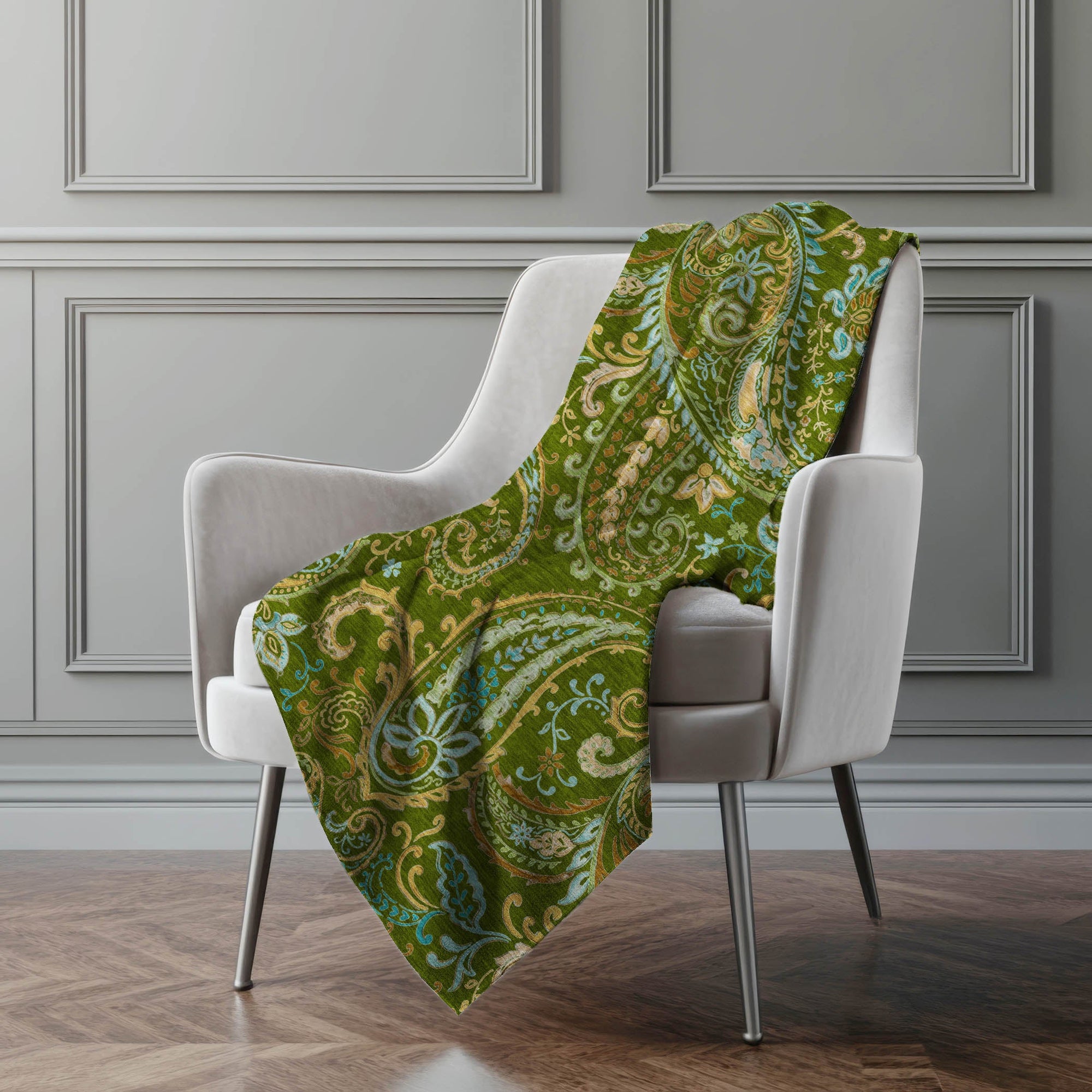 Addison Rugs Paisley 50" x 70" Throw Blanket