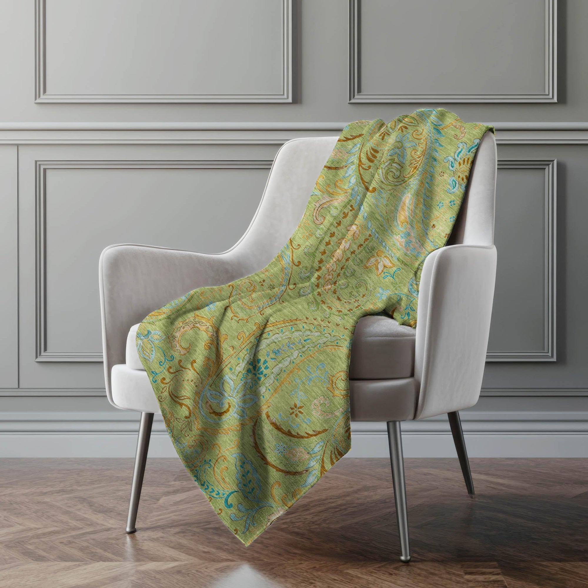 Addison Rugs Paisley 50" x 70" Throw Blanket