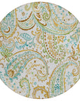 Addison Rugs Paisley Ivory Washable Indoor-Outdoor Rug