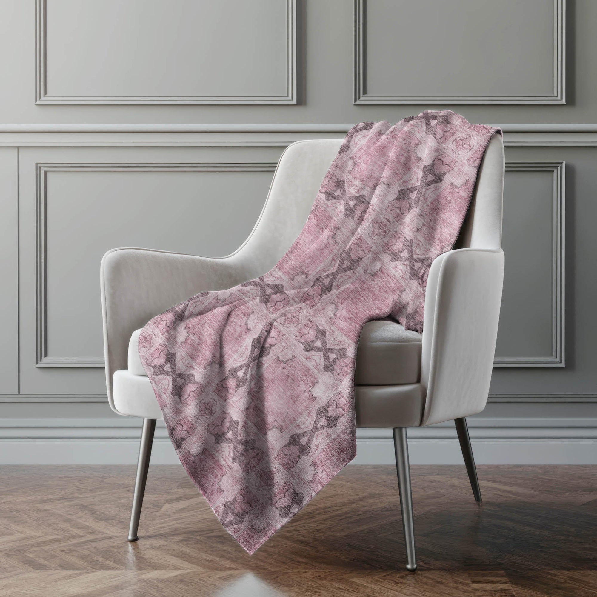 Addison Rugs Panel 50" x 70" Throw Blanket
