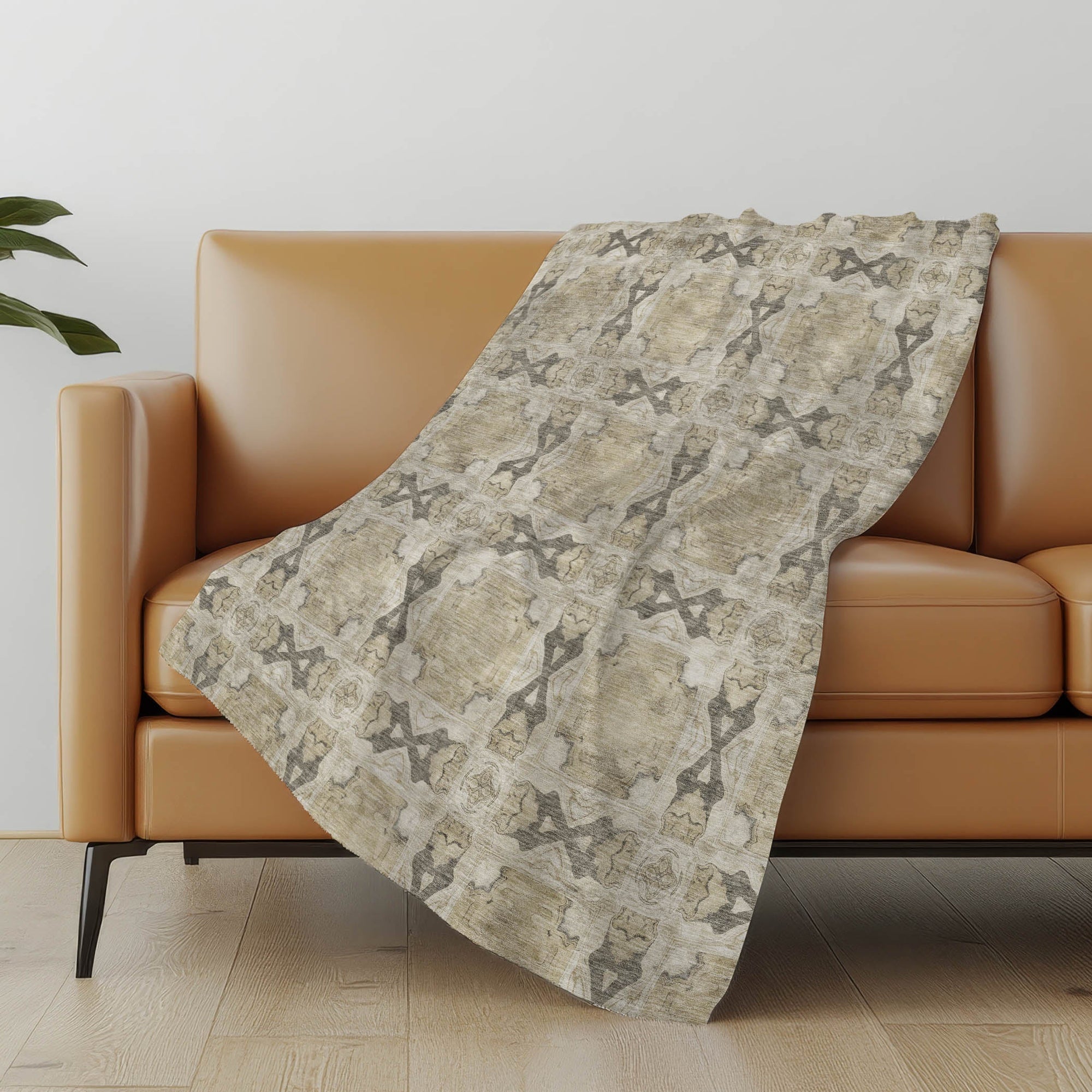Addison Rugs Panel 50" x 70" Throw Blanket