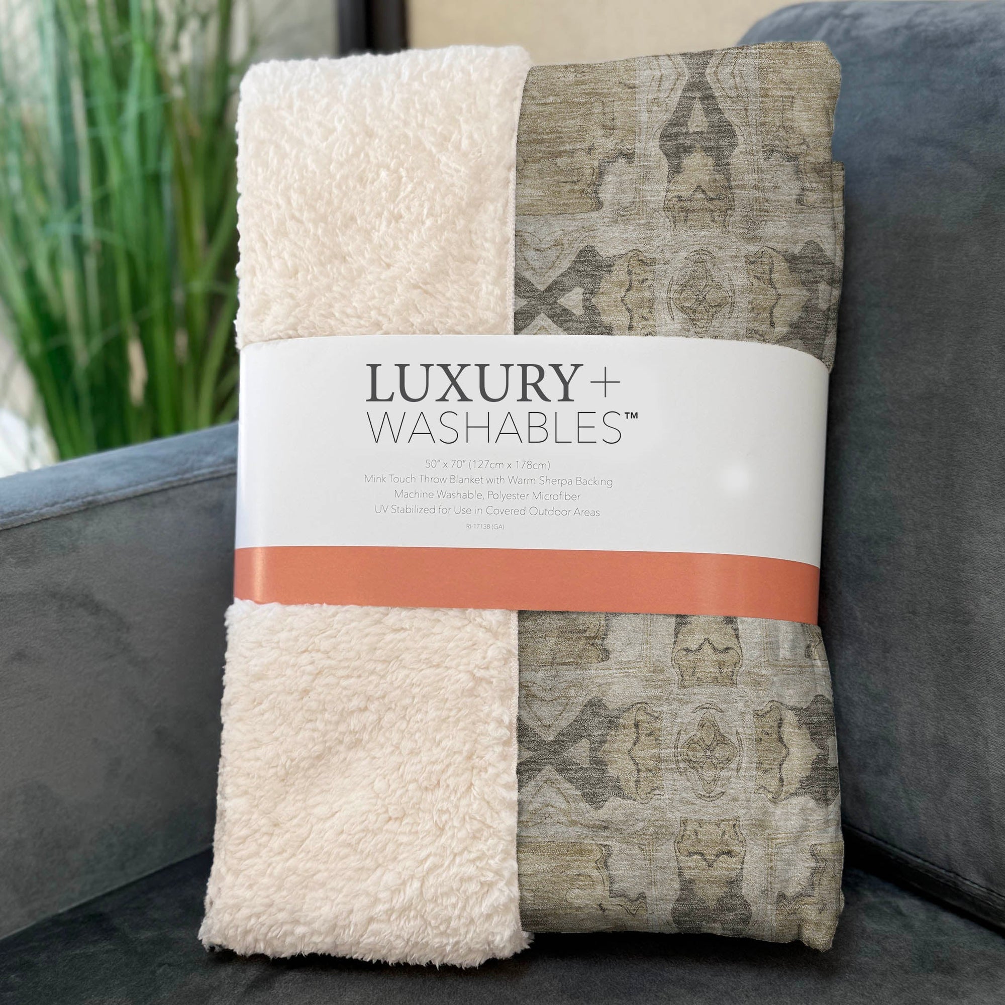 Addison Rugs Panel 50" x 70" Throw Blanket