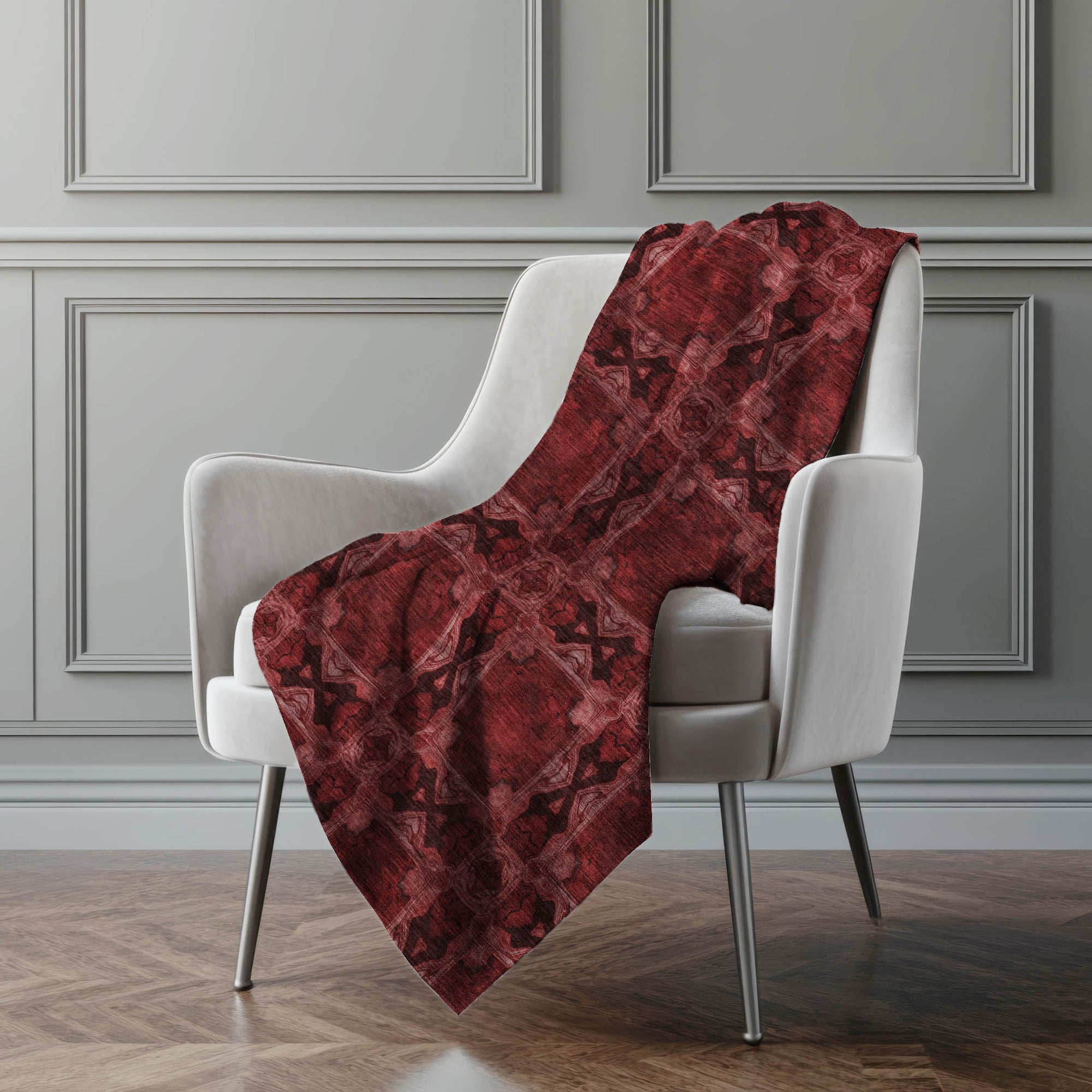 Addison Rugs Panel 50" x 70" Throw Blanket