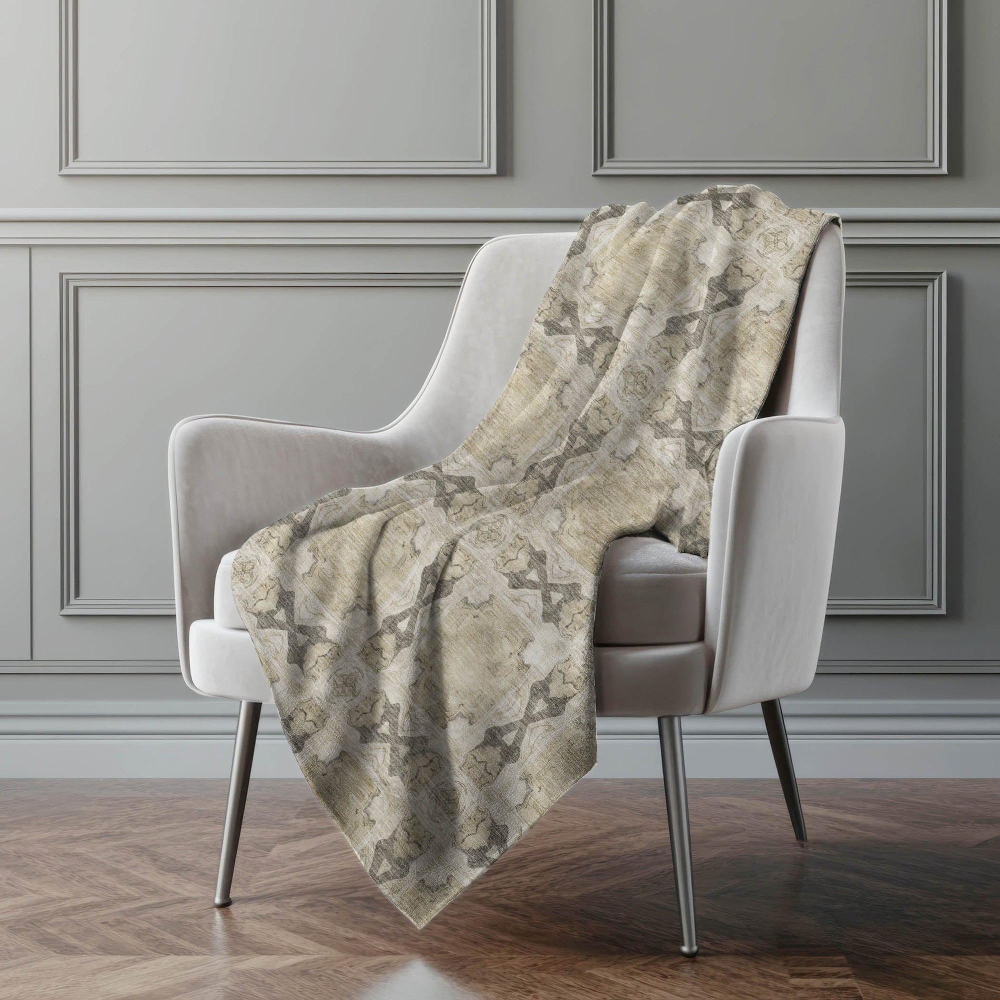 Addison Rugs Panel 50" x 70" Throw Blanket