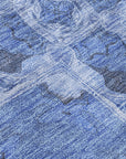 Addison Rugs Panel Blue Washable Indoor-Outdoor Rug