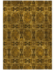 Addison Rugs Panel Chocolate Washable Indoor-Outdoor Rug