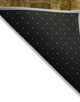 Addison Rugs Panel Chocolate Washable Indoor-Outdoor Rug