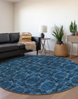 Addison Rugs Panel Navy Washable Indoor-Outdoor Rug