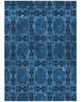 Addison Rugs Panel Navy Washable Indoor-Outdoor Rug