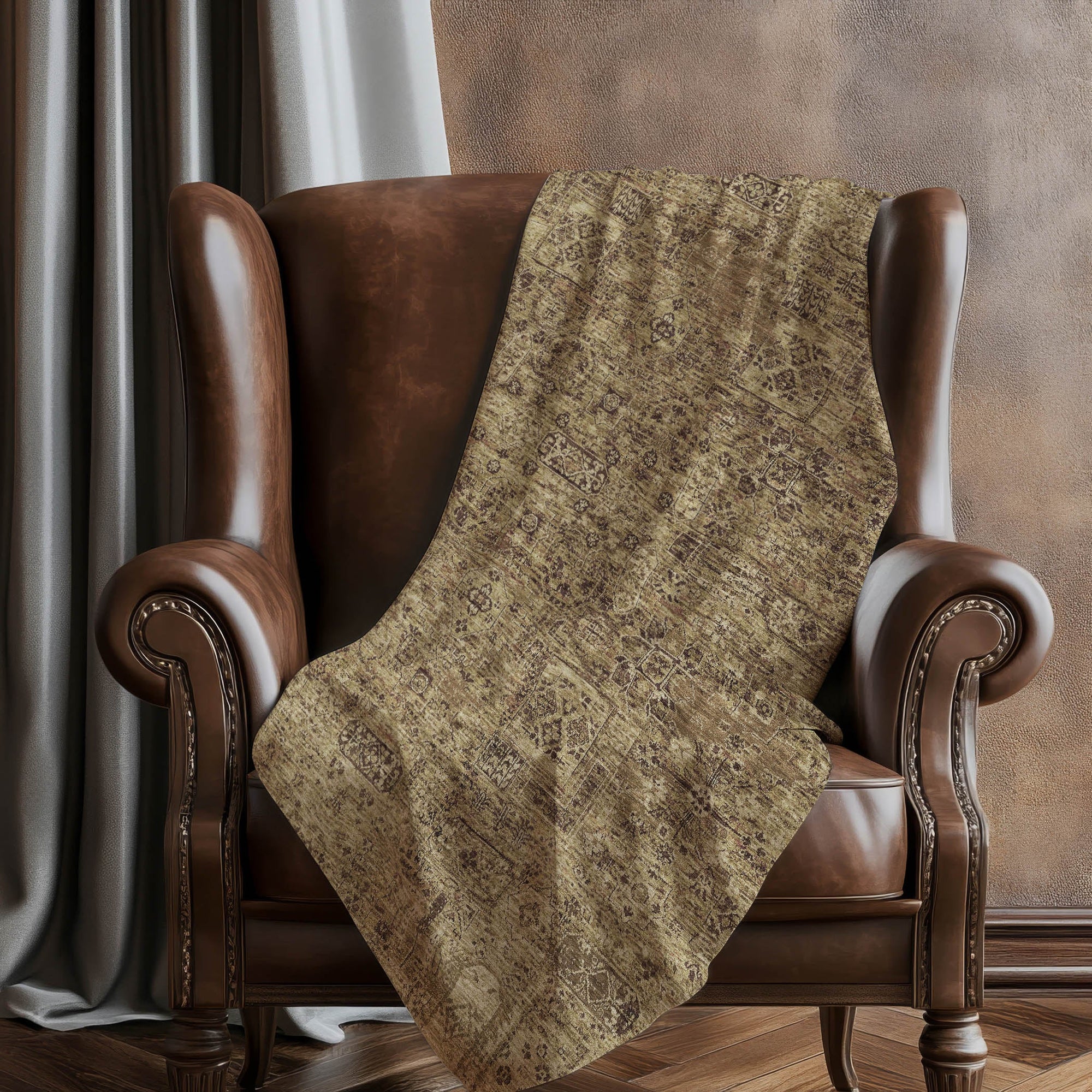 Addison Rugs Parallel Bands 50" x 70" Throw Blanket