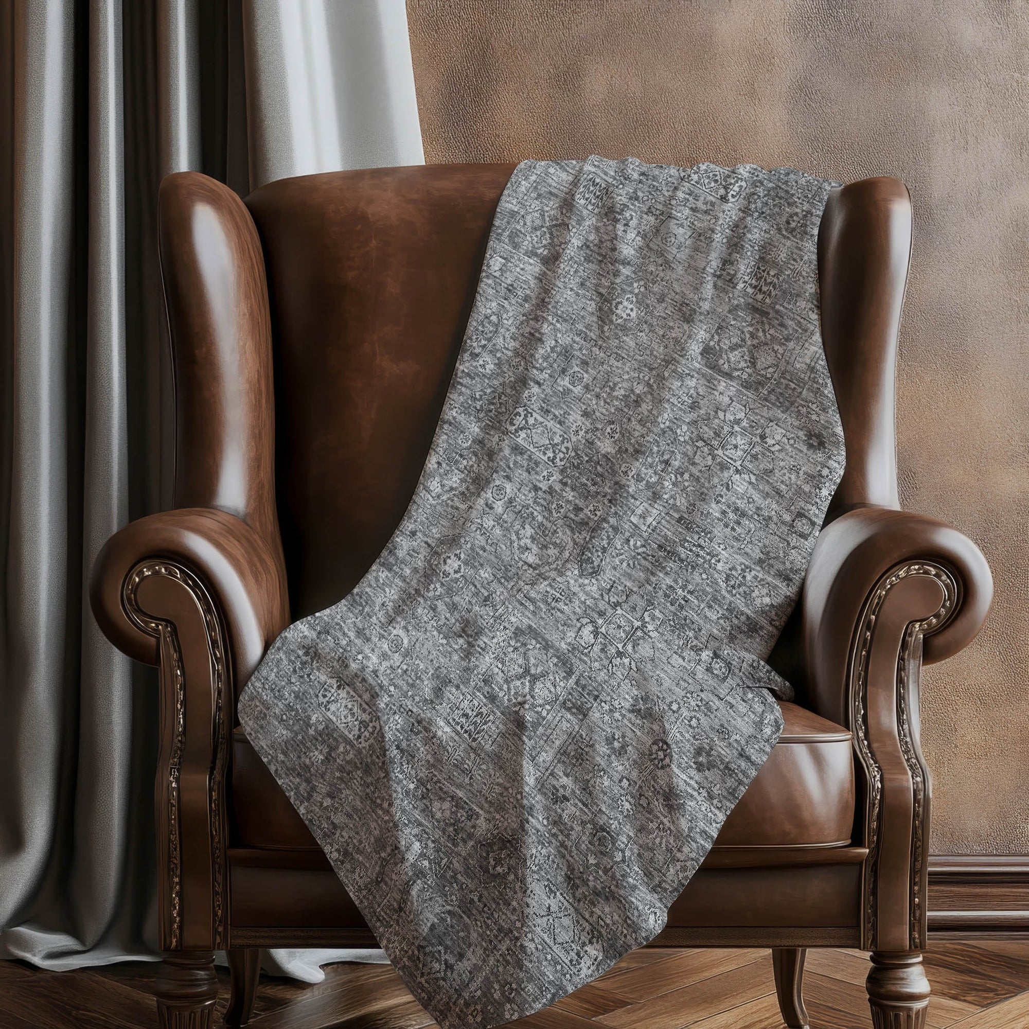 Addison Rugs Parallel Bands 50" x 70" Throw Blanket