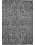 Addison Rugs Parallel Bands Charcoal Washable Indoor-Outdoor Rug
