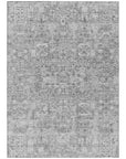 Addison Rugs Parallel Bands Grey Washable Indoor-Outdoor Rug