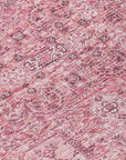 Addison Rugs Parallel Bands Pink Washable Indoor-Outdoor Rug
